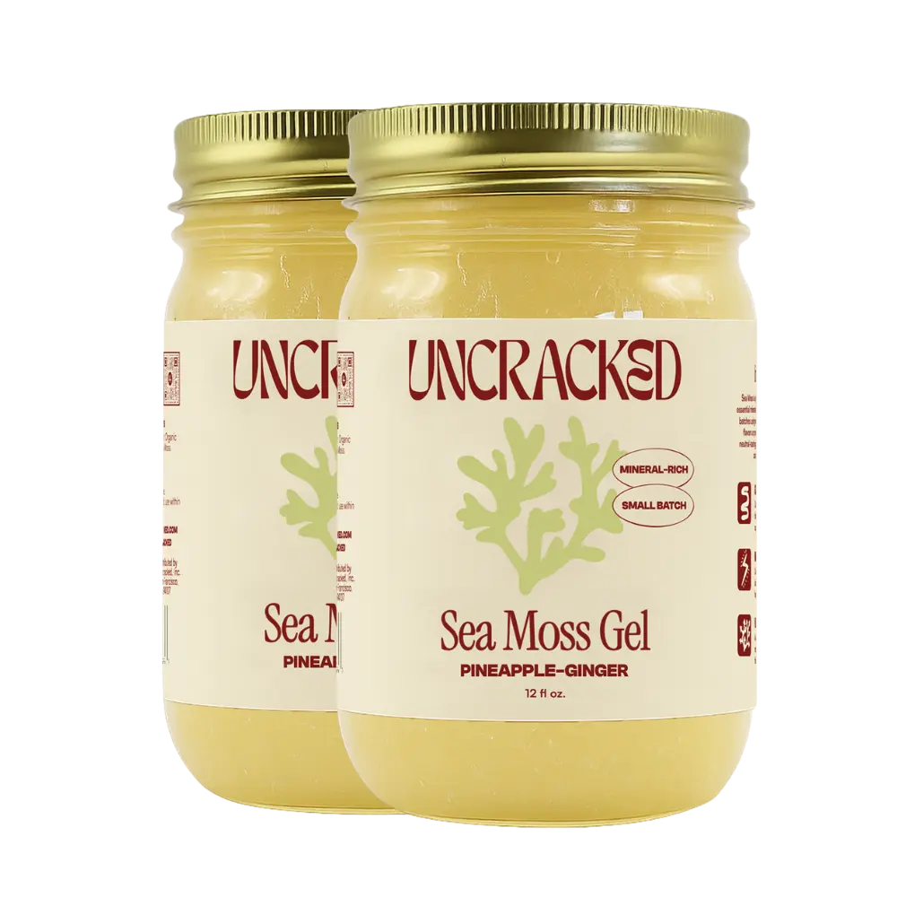 Pineapple Ginger Sea Moss Gel Uncracked
