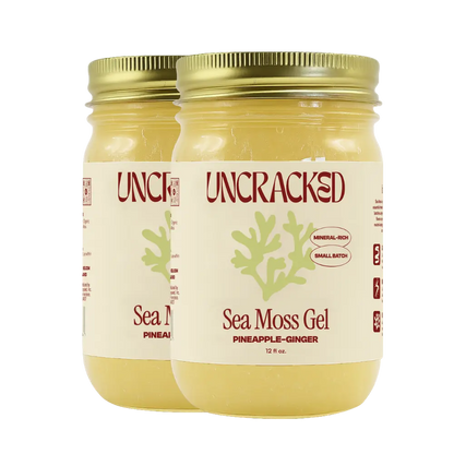 Pineapple Ginger Sea Moss Gel Uncracked