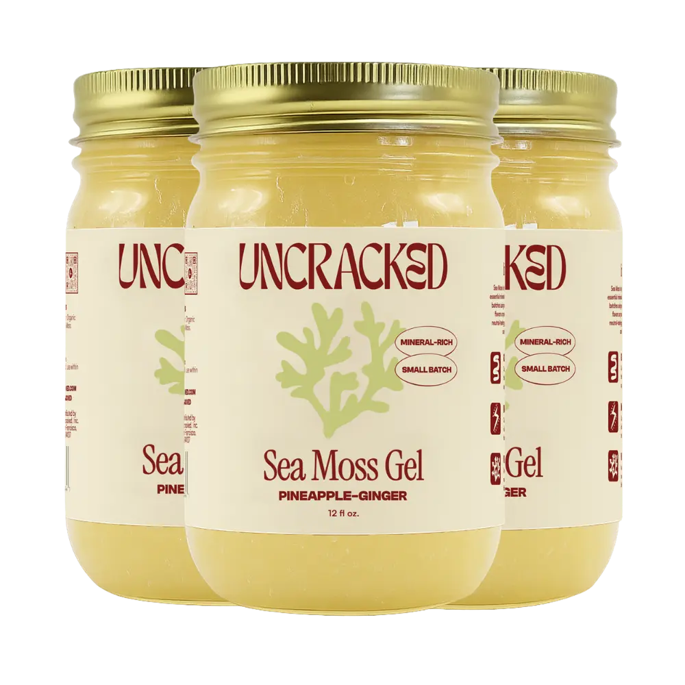 Pineapple Ginger Sea Moss Gel Uncracked