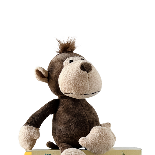 Theo, Stuffed Plush Monkey