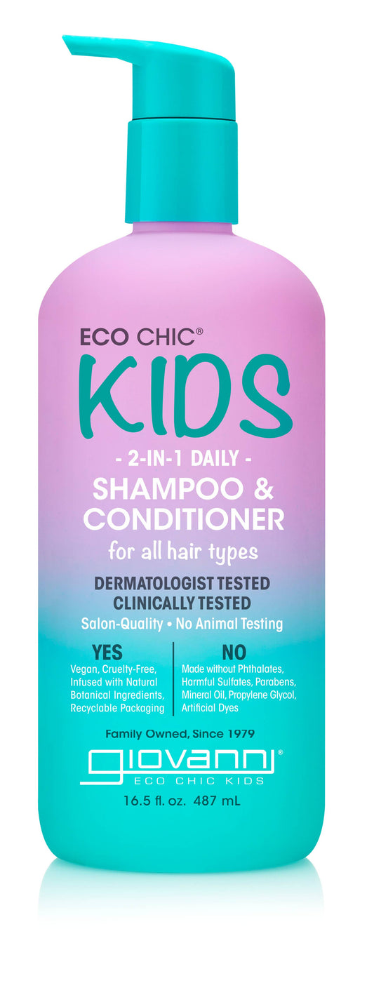 Eco Chic® KIDS 2-in-1 Daily Shampoo & Conditioner 16.5oz