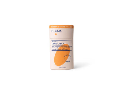 HiBAR Deodorant Sensitive  Pink-Iris+Neroli Baking soda free HiBAR