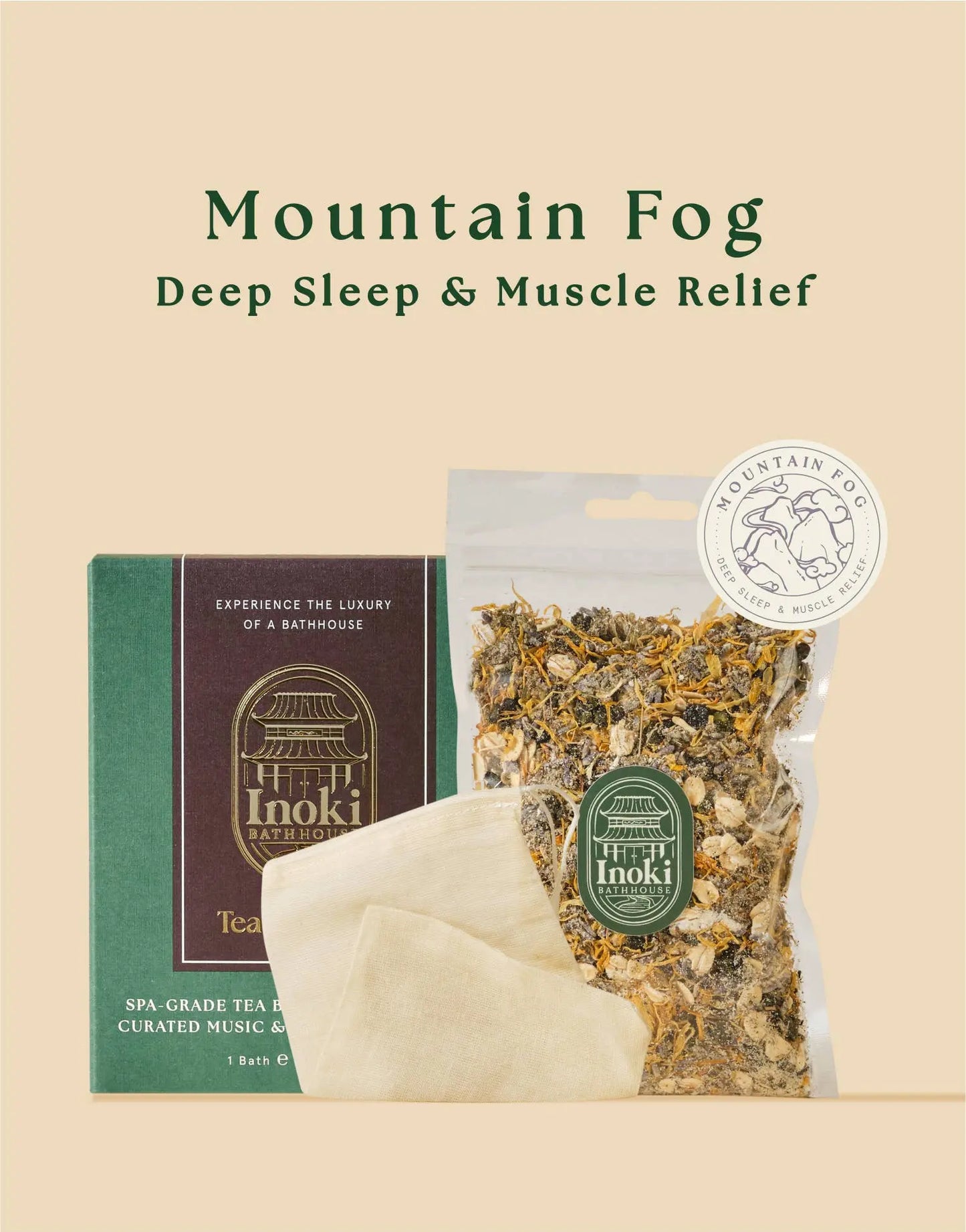 Mountain Fog - Deep Sleep & Muscle Relief (Mini) Inoki Bathhouse