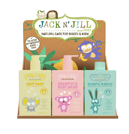 Children's Bath Time Counter Display