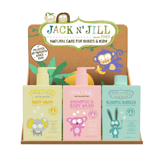 Children's Bath Time Counter Display