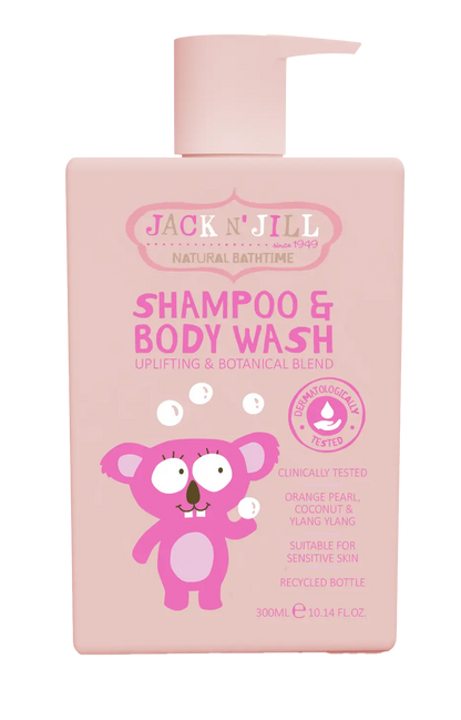 Jack N' Jill Shampoo & Body Wash - Natural 300mL