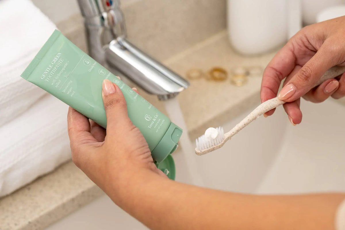 NEW Gentle Green Toothpaste Terra & Tide LLC.