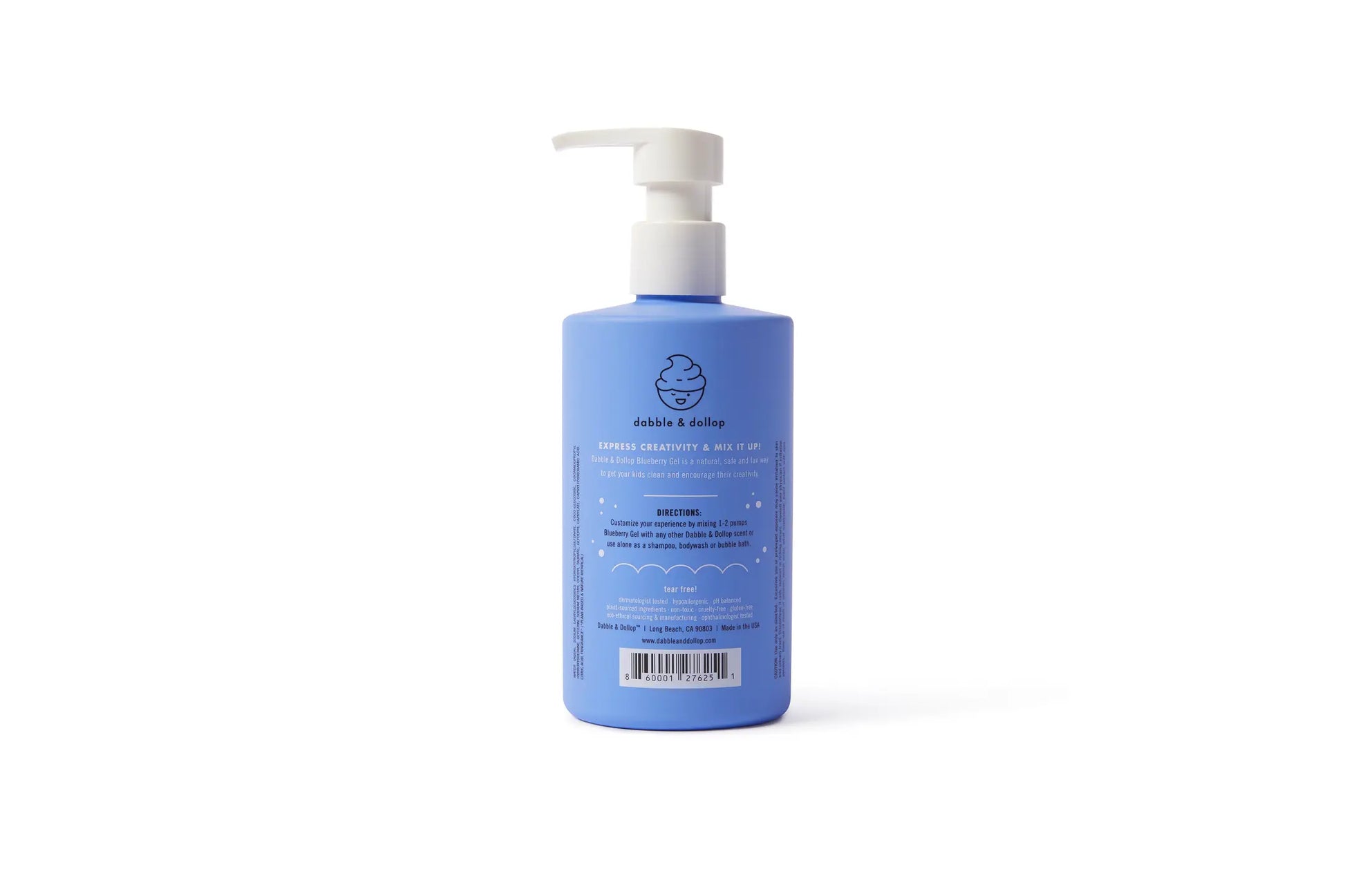 All-Natural Blueberry Shampoo, Body Wash & Bubbles Dabble & Dollop