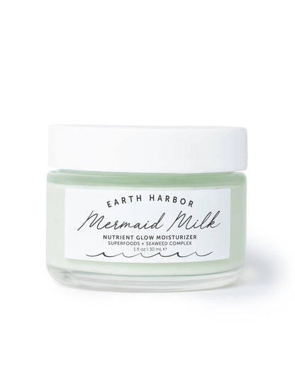 MERMAID MILK Nutrient Glow Moisturizer: Superfoods: 1 oz Earth Harbor Naturals