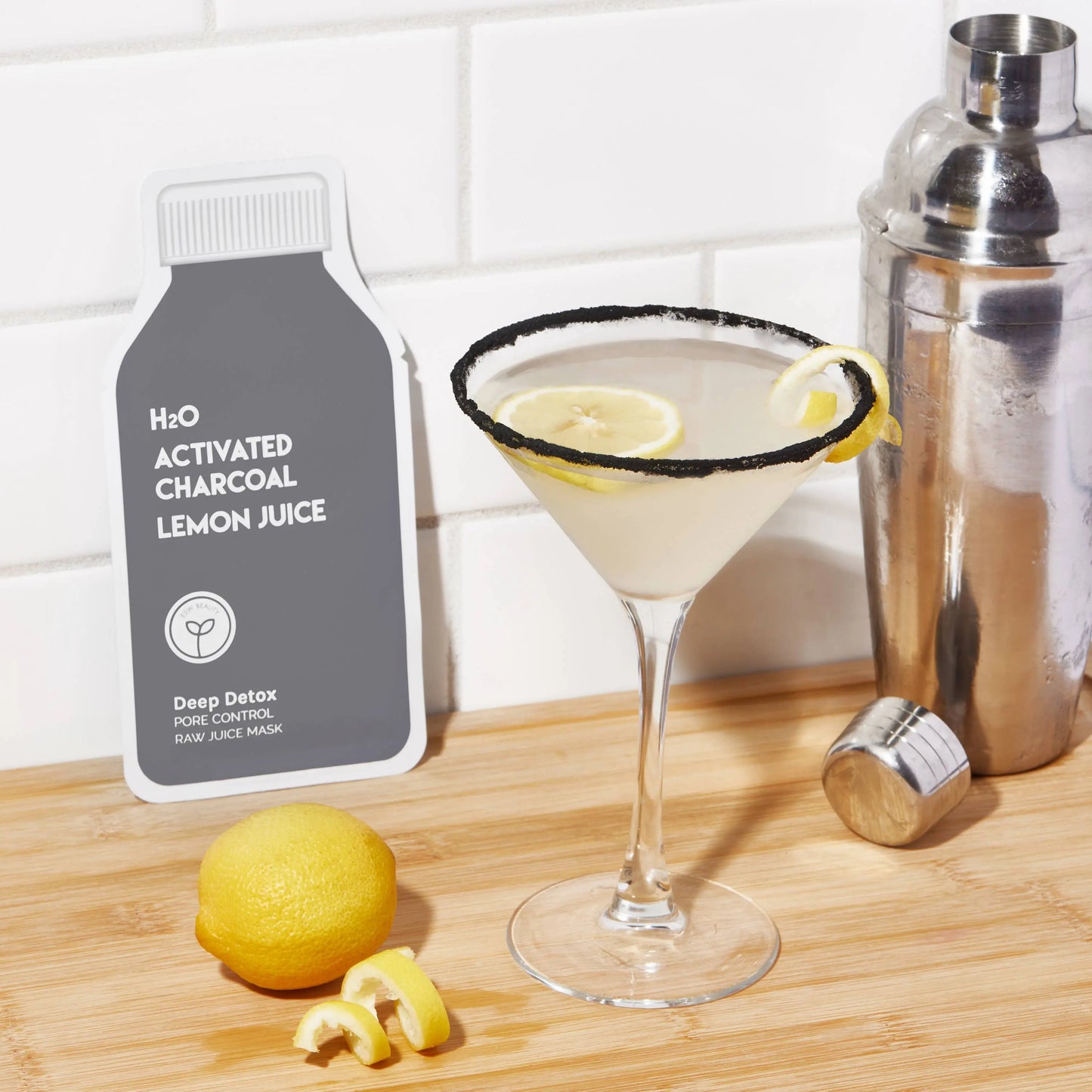 Deep Detox Pore Control Raw Juice Sheet Mask: With Peg Hole ESW Beauty