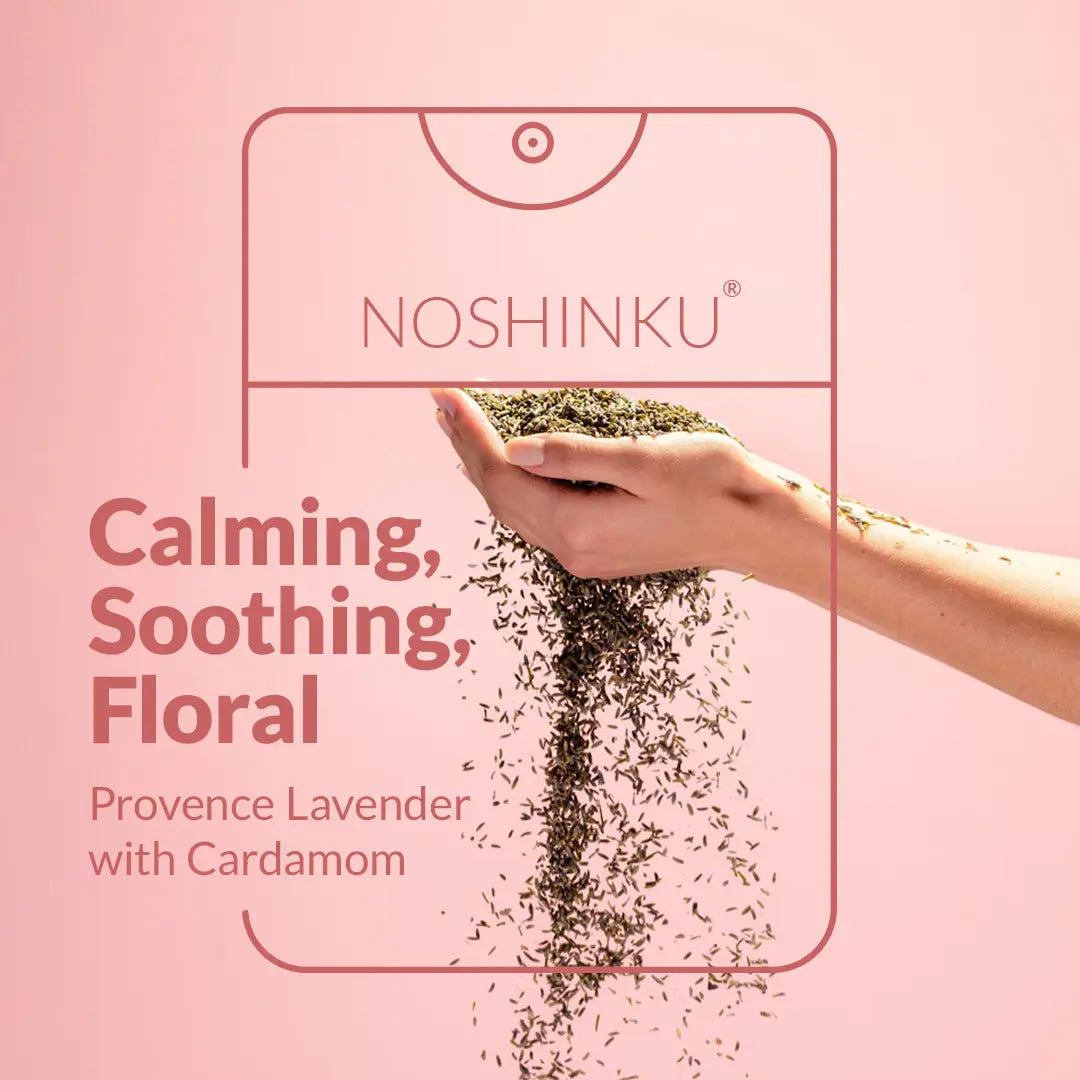 Refillable Lavender Ultra-Moisturizing Pocket Hand Sanitizer Noshinku
