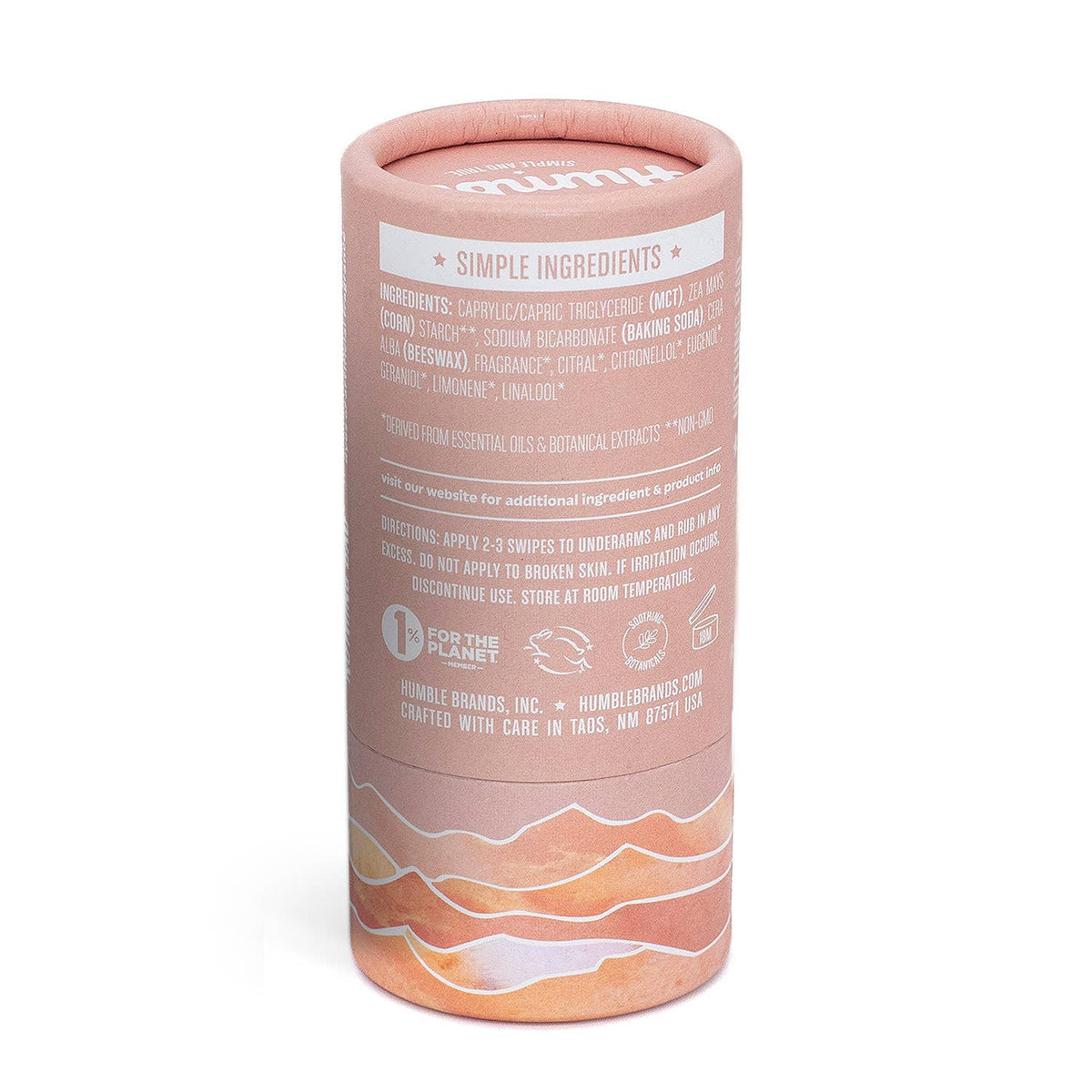 Moroccan Rose Original Plastic Free Deodorant Humble Brands, Inc.