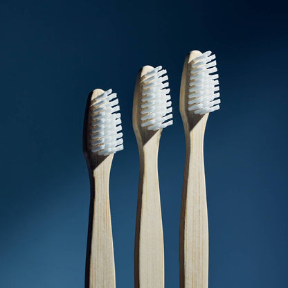 Davids premium bamboo toothbrush | adult soft | 3 pack Davids Health Sciences, Inc