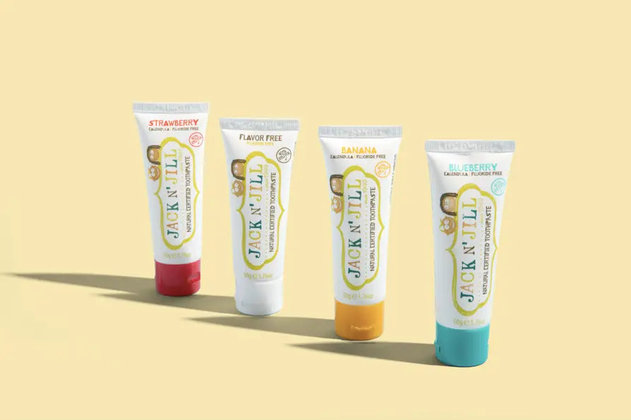 Jack N' Jill Natural Certified Kids Toothpaste Strawberry
