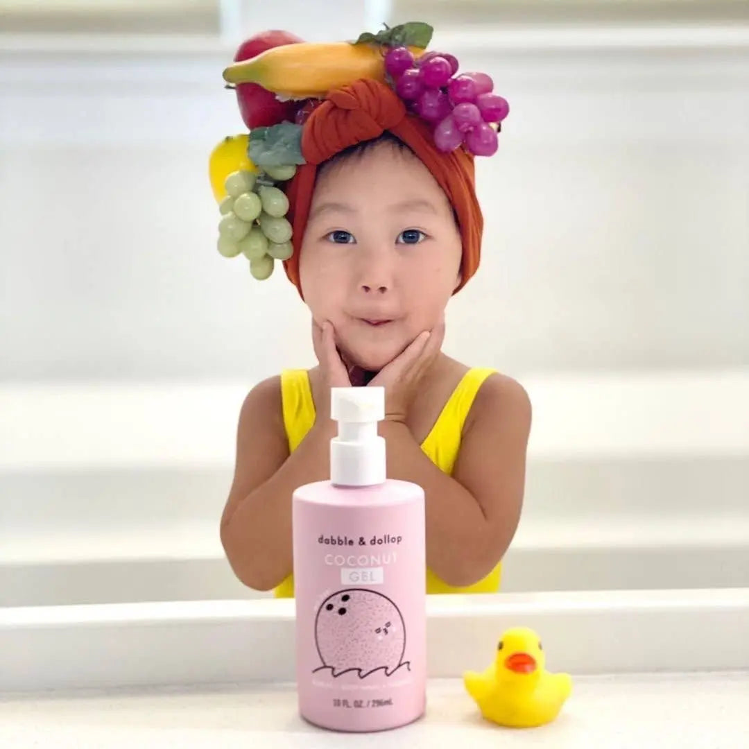 All-Natural Coconut Shampoo, Body Wash & Bubbles Dabble & Dollop