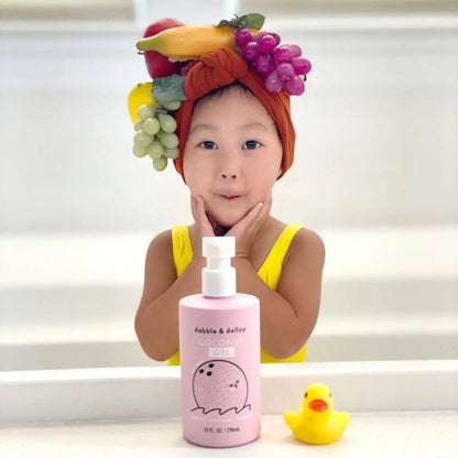 All-Natural Coconut Shampoo, Body Wash & Bubbles Dabble & Dollop