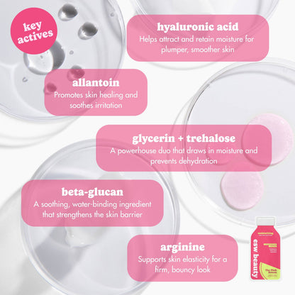 The Pink Dream Moisturizing Raw Juice Sheet Mask: With Peg Hole ESW Beauty