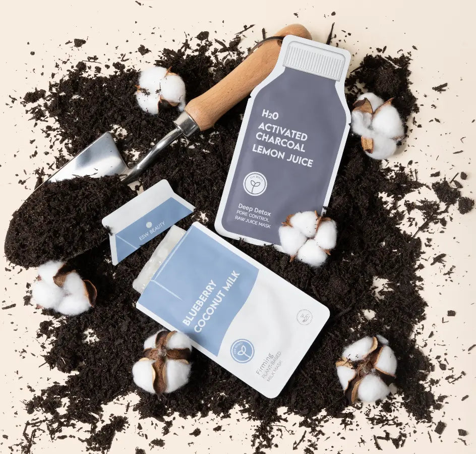 Deep Detox Pore Control Raw Juice Sheet Mask: With Peg Hole ESW Beauty