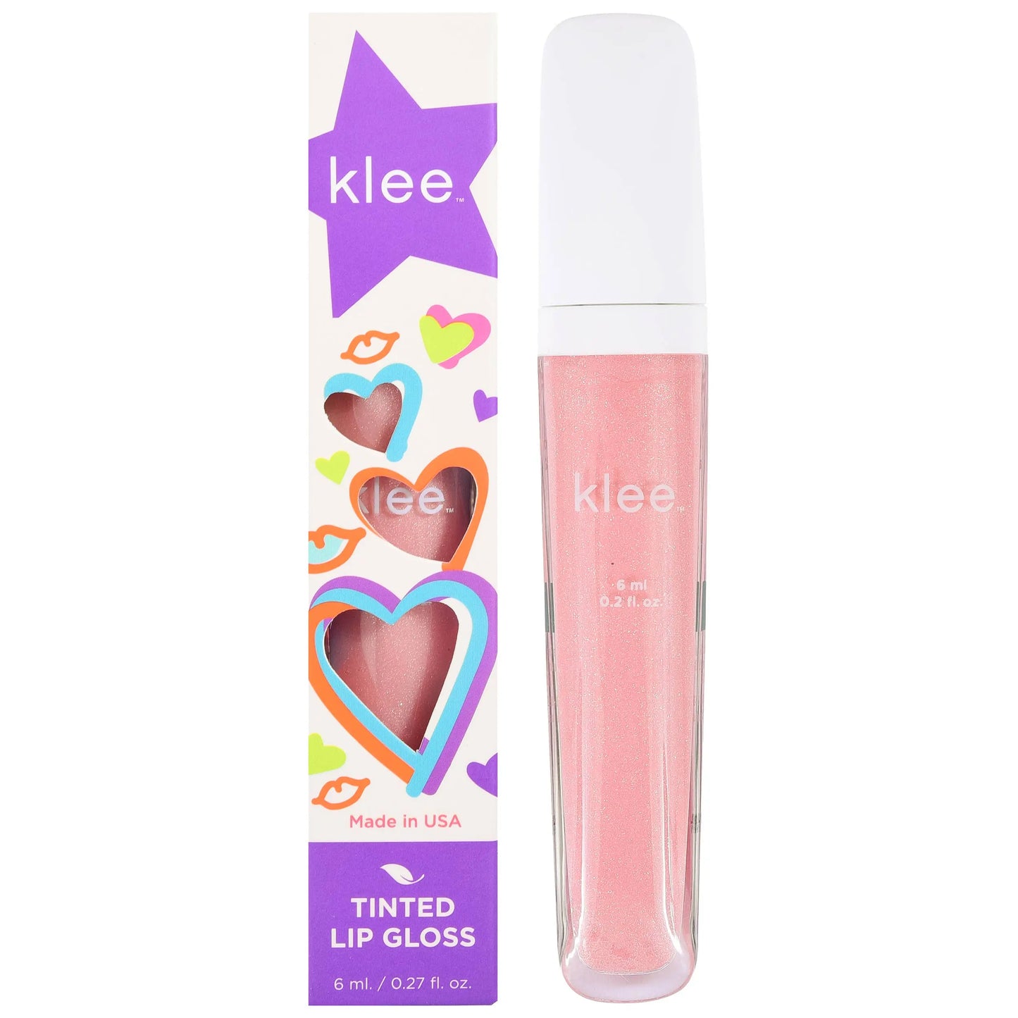 NEW! 56PC Makeup Display w/ Lip Gloss, Glitter, Nail Polish Klee Naturals