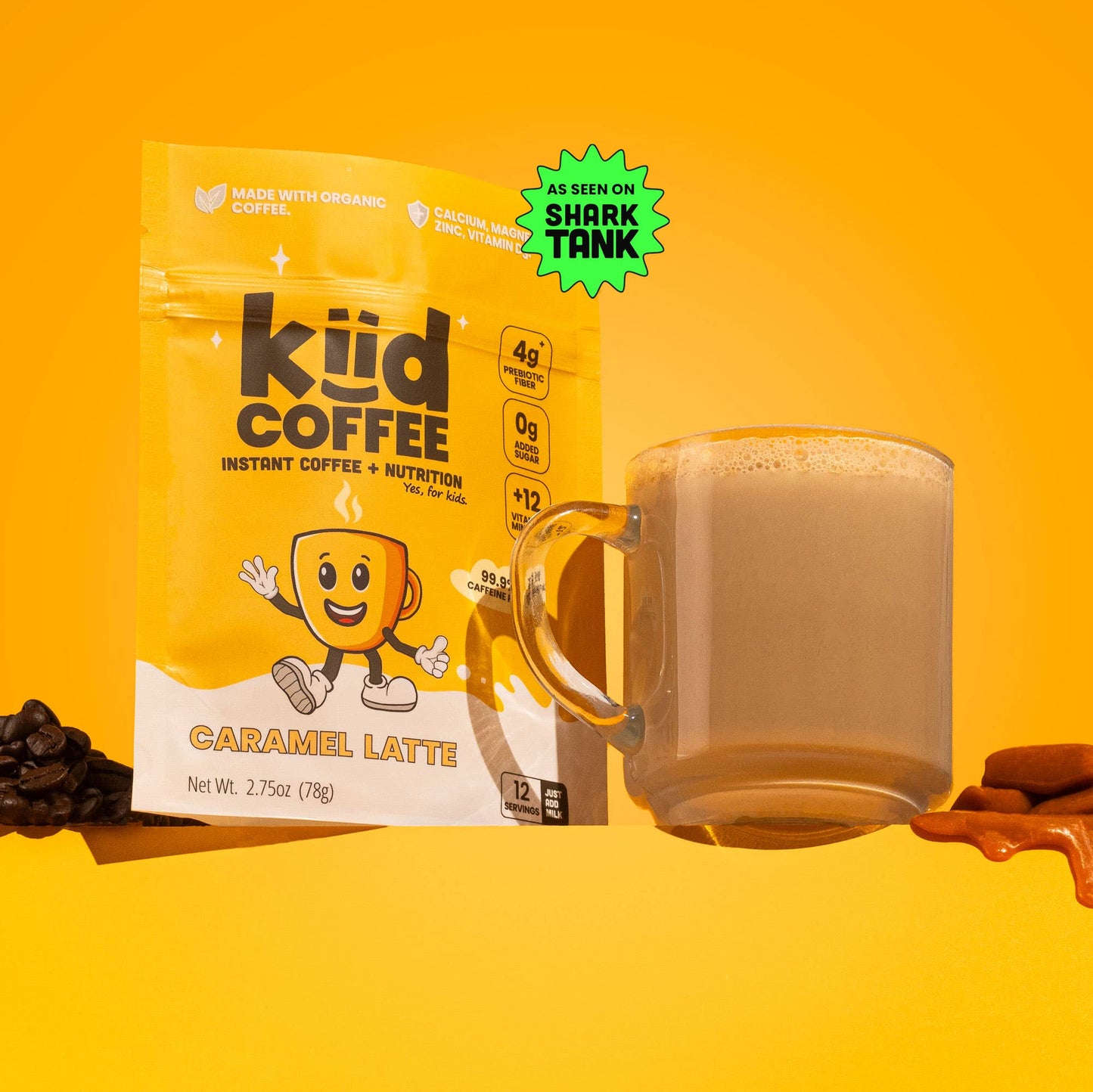 Kiid Coffee Caramel Latte Kiid Coffee