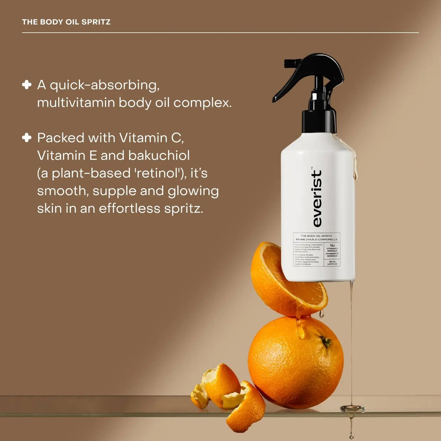 Body Oil Spritz: Single (1 Unit) Everist