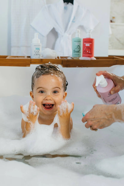 All-Natural Coconut Shampoo, Body Wash & Bubbles Dabble & Dollop