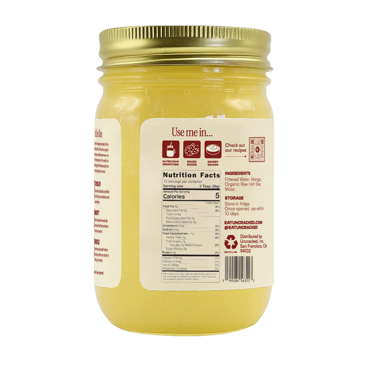 Mango Sea Moss Gel Uncracked