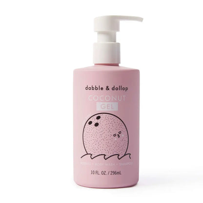 All-Natural Coconut Shampoo, Body Wash & Bubbles Dabble & Dollop