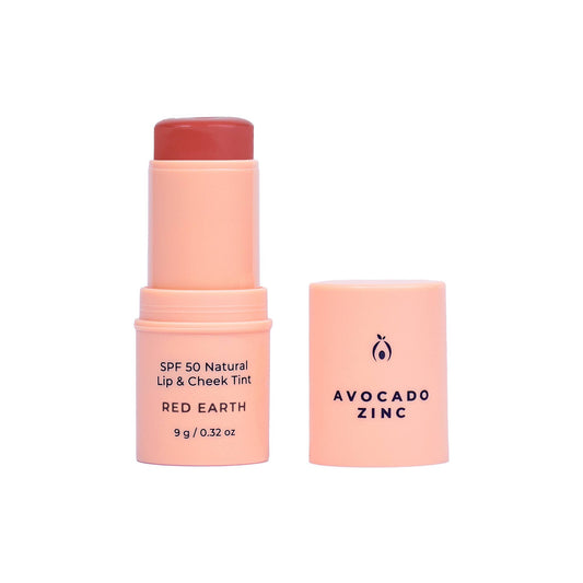 Avocado Zinc SPF 50 Natural Lip & Cheek Tint with Broad Spectrum Sun Protection