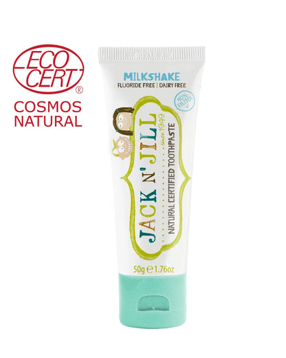 Jack N' Jill Natural Certified Kids Toothpaste Milkshake 50g