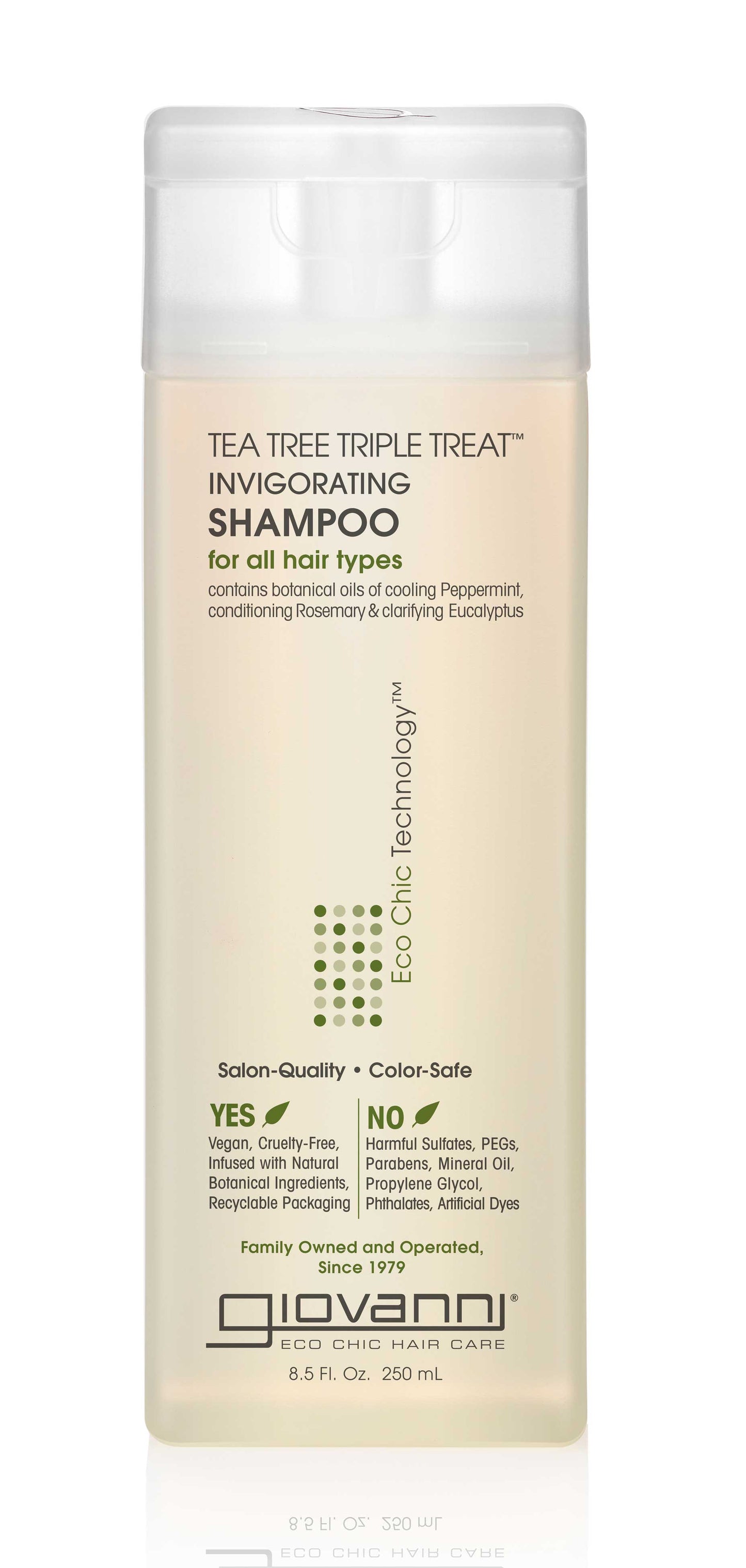 GIOVANNI Tea Tree Triple Treat Invigorating Shampoo 8.5 oz.
