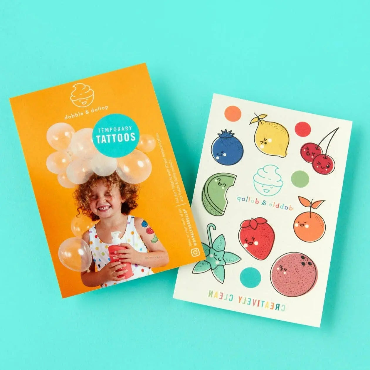 Temporary Tattoo Set Dabble & Dollop