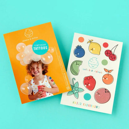 Temporary Tattoo Set Dabble & Dollop