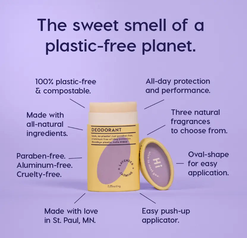 HiBAR Deodorant Lavender + Jasmine HiBAR