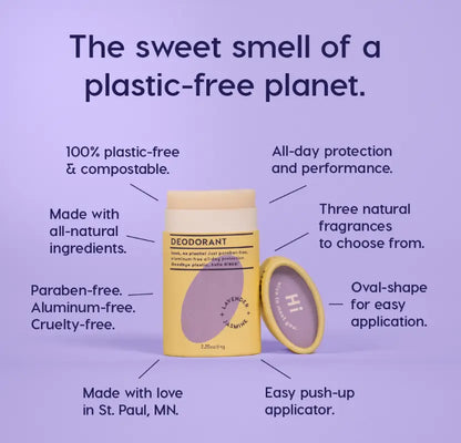 HiBAR Deodorant Lavender + Jasmine HiBAR
