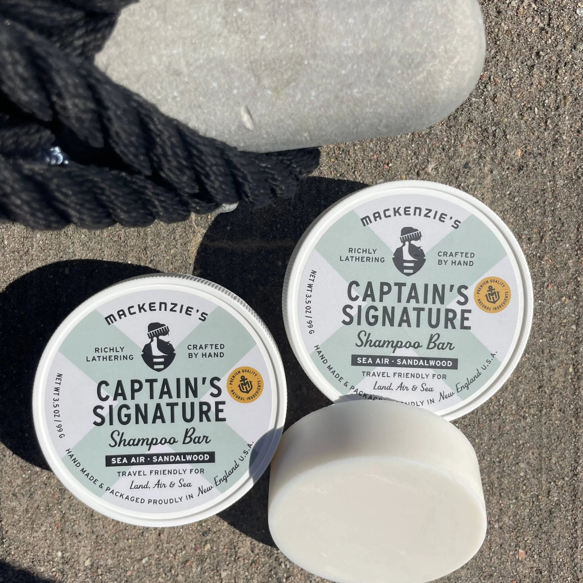 Captain's Signature Shampoo Bar 3.5 OZ (12 qty) MacKenzie's Fisherman