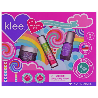 NEW!! Swirling Purple - Pinwheel Love Makeup Kit: Swirling Purple Klee Naturals