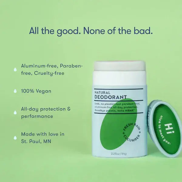 HiBAR Deodorant Fresh Rain + Cucumber HiBAR