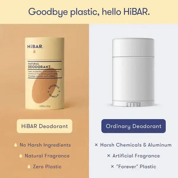 HiBAR Deodorant  Coconut + Vanilla HiBAR