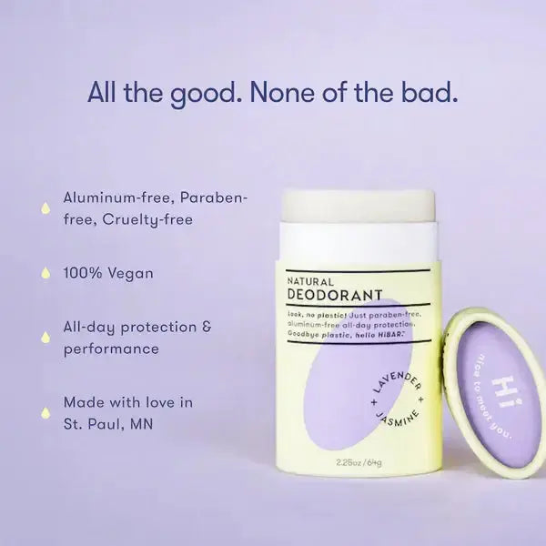 HiBAR Deodorant Lavender + Jasmine HiBAR