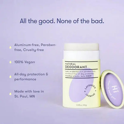 HiBAR Deodorant Lavender + Jasmine HiBAR