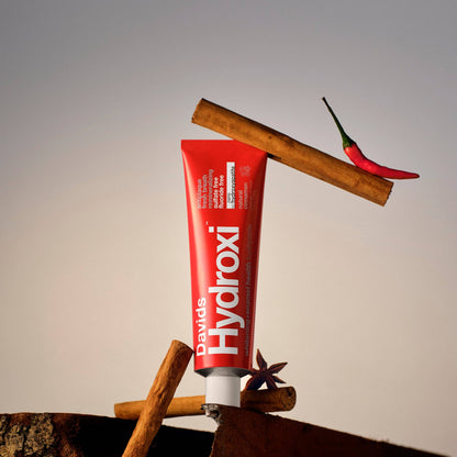 Davids Hydroxi™ whitening+enamel health nano hydroxyapatite premium toothpaste / cinnamon Davids Health Sciences, Inc