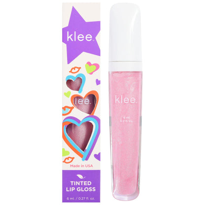 NEW! 56PC Makeup Display w/ Lip Gloss, Glitter, Nail Polish Klee Naturals