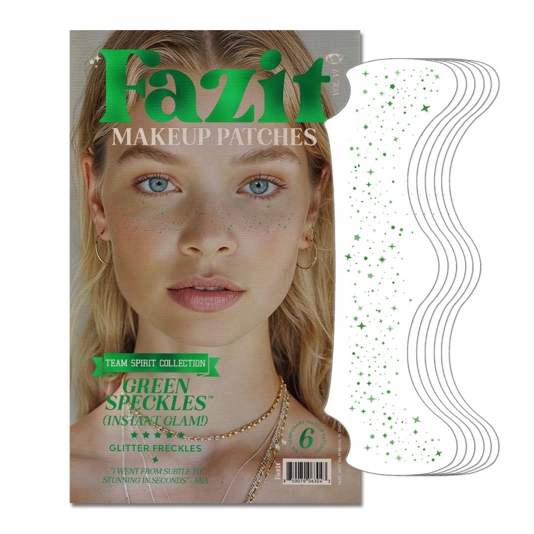 Green Spirit Speckles — School Spirit & Game Day : 6