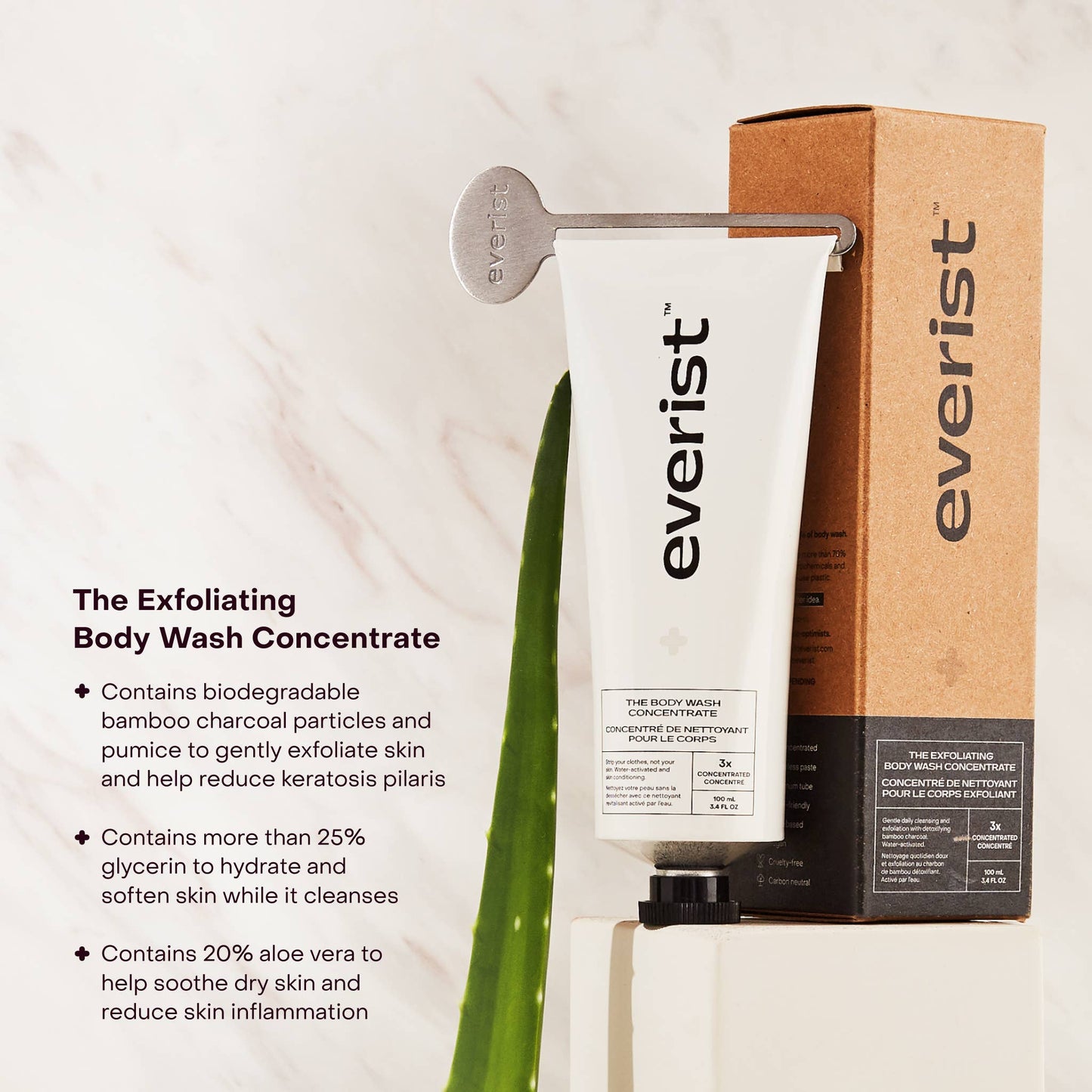 The Exfoliating Body Wash Concentrate: Single (1 Unit)