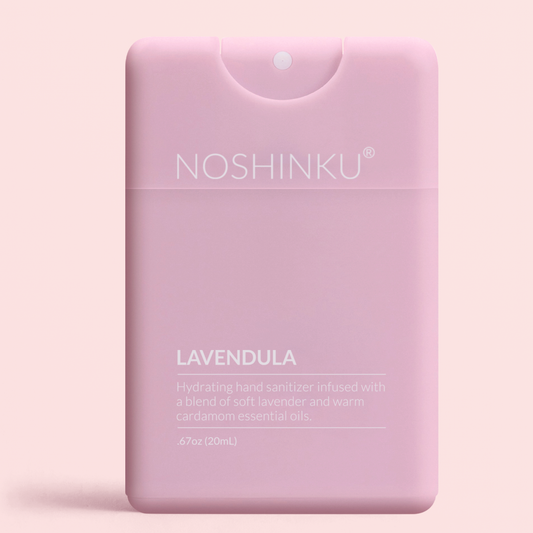 Refillable Lavender Ultra-Moisturizing Pocket Hand Sanitizer Noshinku