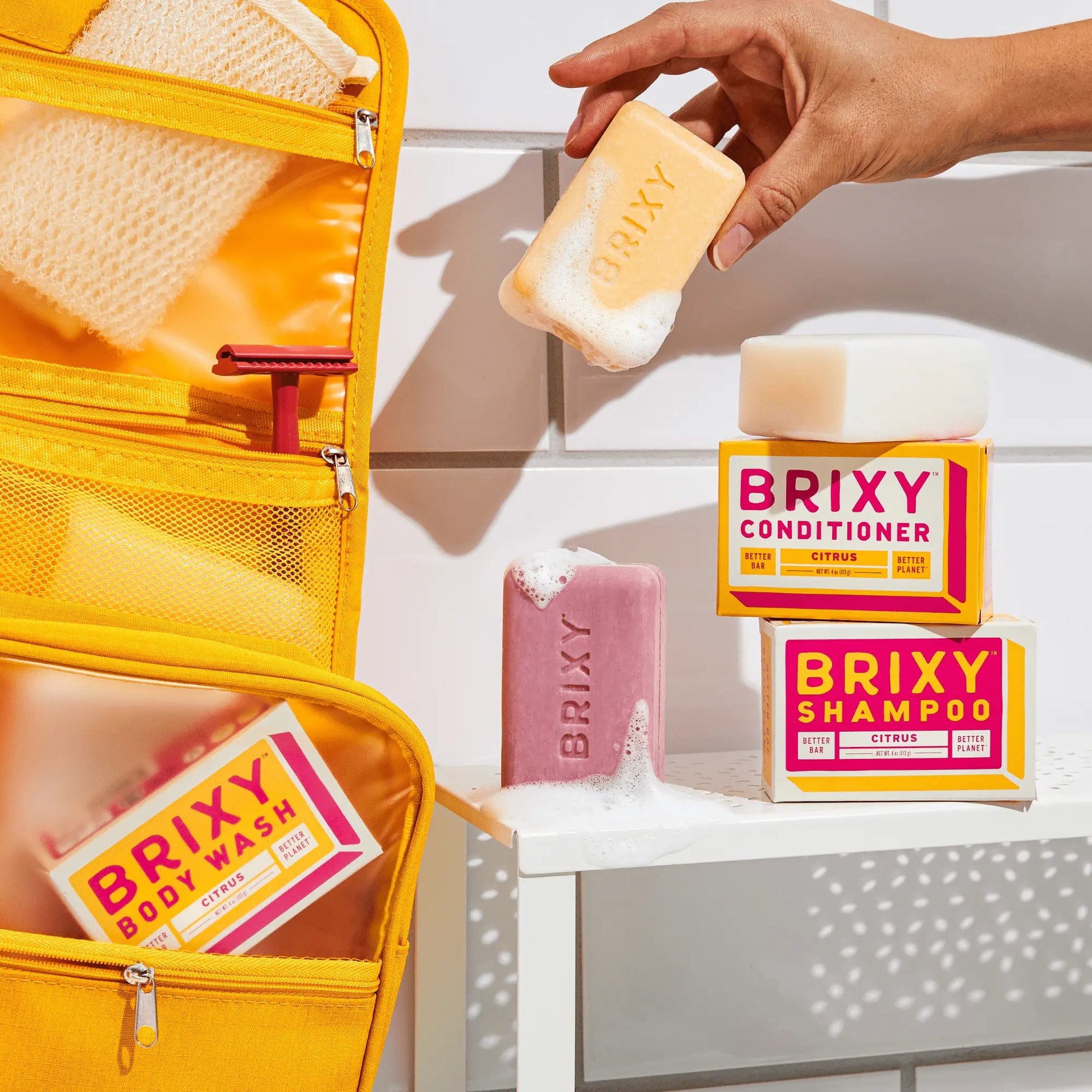Hair & Body Gift Set - Citrus BRIXY