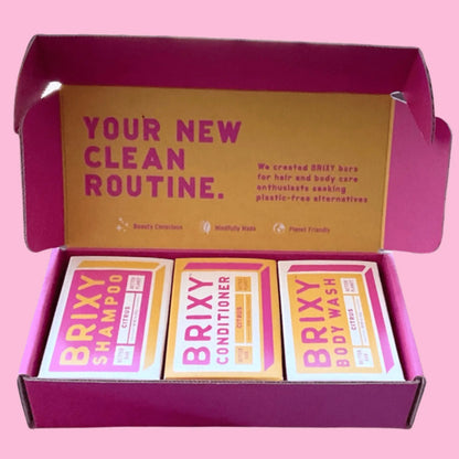 Hair & Body Gift Set - Citrus BRIXY