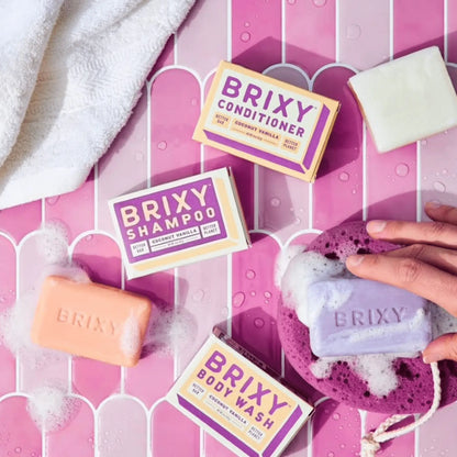 Hair & Body Gift Set - Coconut Vanilla BRIXY